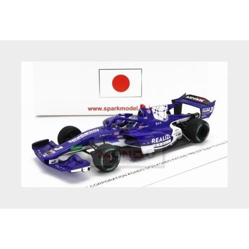 1:43 SPARK Dallara Sf23 Toyota Trd01F #3 Super Formula 2023 Yamashita SFJ003 Mod - Bild 2 von 2
