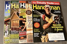 The Family Handyman Magazine Lot of 5 issues 2010-2012 DIY Home Improvement