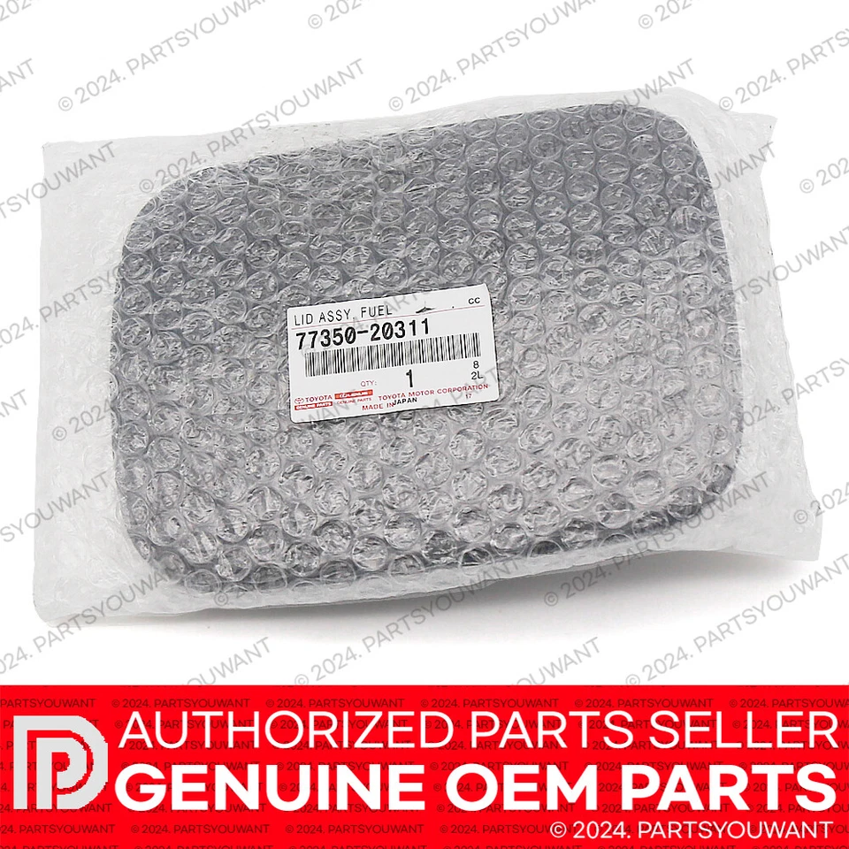 GENUINA Toyota 2000-2005 Celica Fábrica OEM Combustible Gas Tapa Tapa Puerta Cubierta 77350-20311 Foto 2 de 4
