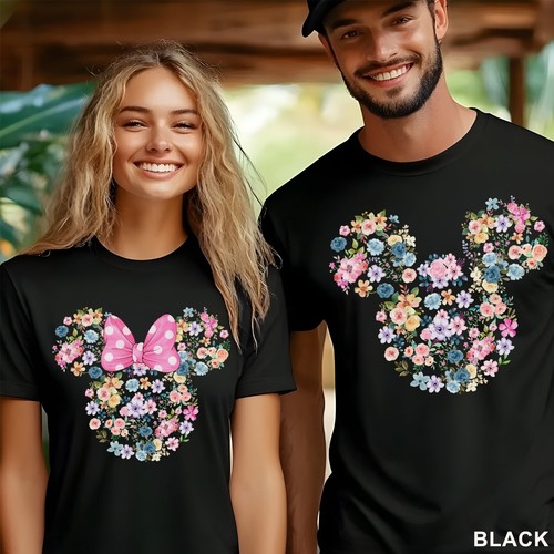 Disney Flower Mickey Minnie Shirt, Disney Garden Festival Shirt, , 202835 - Bild 7 von 12