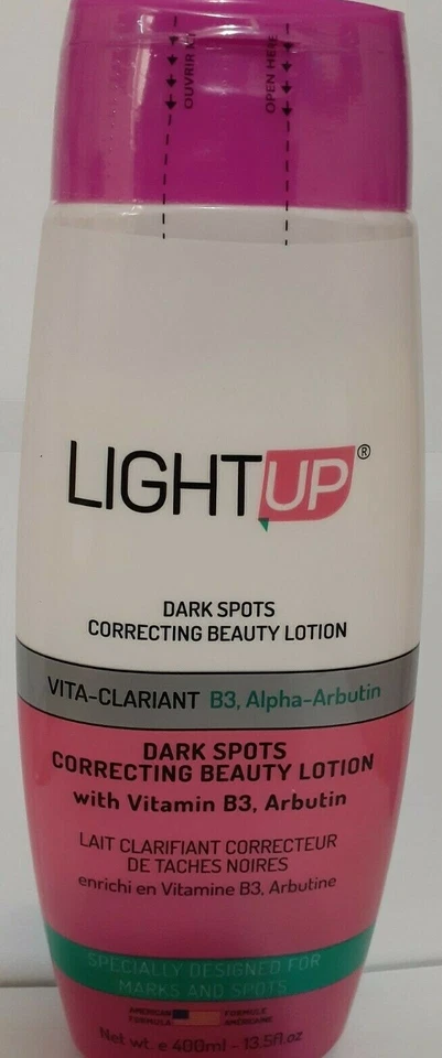 LIGHT UP DARK SPOT CORRECTING  BODY LOTION  Pink 100% ORIGINAL EXPIRED 06/2026 - Image 4 of 4