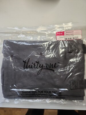  New Thirty One Twice as Nice Tote NEW City Charcoal 