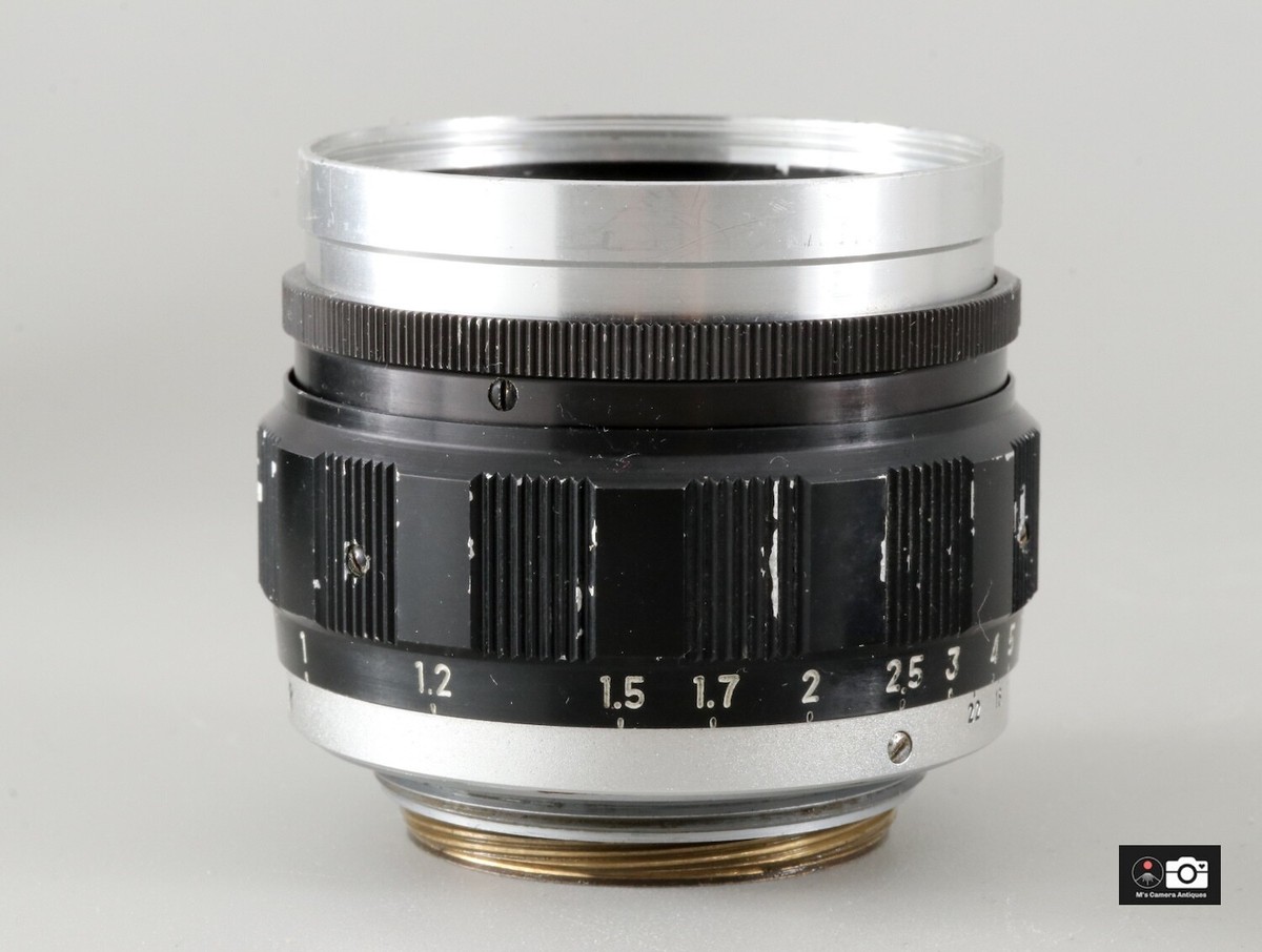 Chiyoda Kogaku SUPER ROKKOR 5cm F1.8Ｌ３９ CLA'd, Rare CHIYODA KOGAKU SUPER ROKKOR 5cm F/1.8 L39 Lens