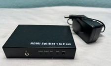 Coboc 2 Port HDMI Amplified Powered Splitter HA-HMSPL-1X2