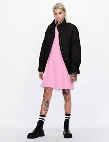 $140 A|X ARMANI EXCHANGE Vestito donna skater manica larga, Walk of Fame, 2 - Foto 5 di 6
