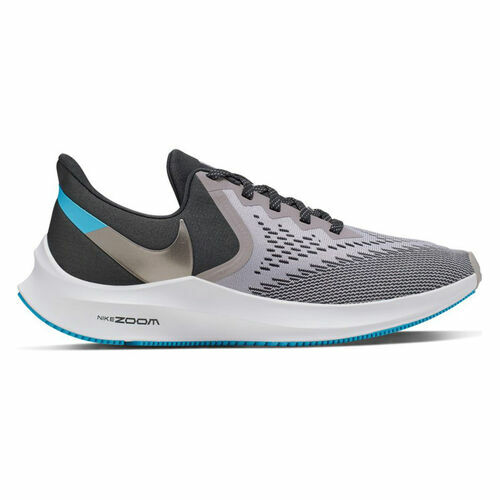 Nike Air Zoom Winflo 6 Men’s Athletic Running Shoe Size 11 Color Gray Blue White