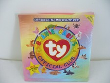 Ty Beanie Babies Official Membership Kit First Edition Sealed