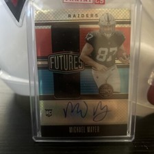2023 Panini Legacy Futures Dual Patch Autographs Silver RPA Michael Mayer /249 