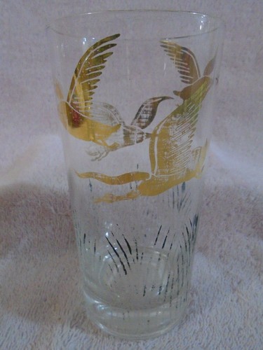 Gold Rimmed Cocktail Glasses 10oz Set of 5 - Picture 5 of 5