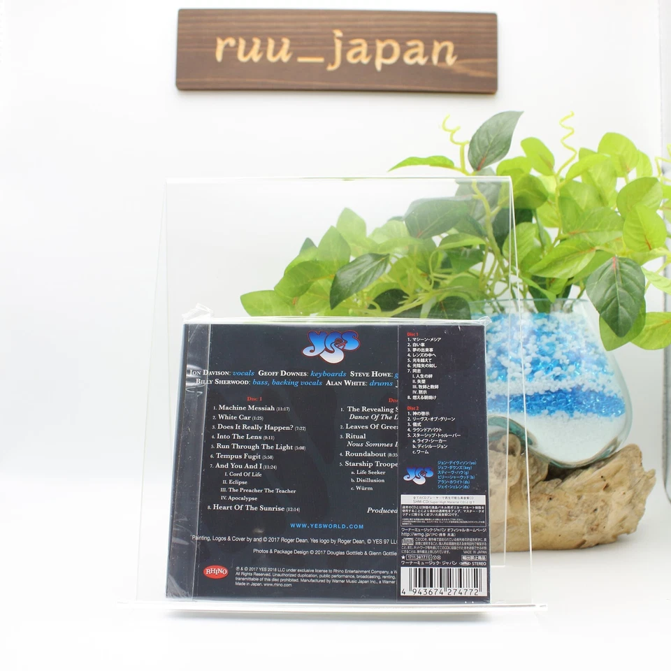 New YES Live 2CD Topographic Drama (Live Across America) 2017 Digipak OBI - Image 2 of 3