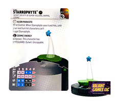 DC Heroclix Starrophyte DC23-100 w/ Card Wizkids Convention Exclusive OP Kit