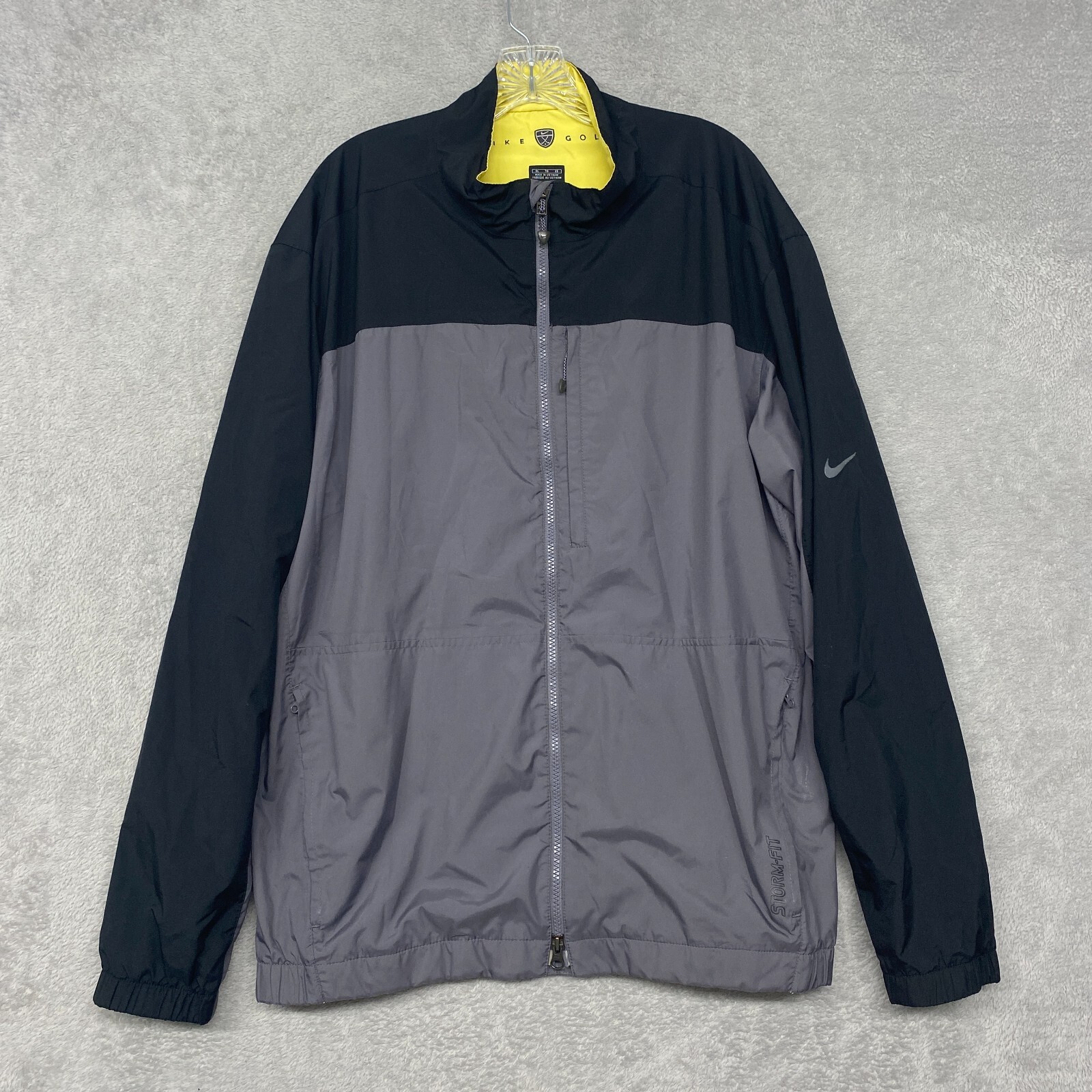 SACAI X NIKE Giacca a vento Nike Golf Uomo Extra Large Nera Storm Fit Full Zip