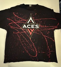 Las Vegas Aces Drip Art T-shirt 2XL WNBA Basketball