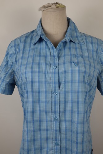 JACK WOLFSKIN CAMICIA DONNA TG. M WOMAN SHIRT CASUAL VINTAGE - Foto 2 di 8