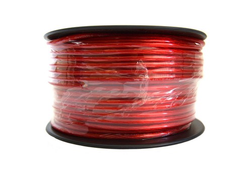 AUDIOPIPE CALIBRO 8 GA FILO DI ALIMENTAZIONE ROSSO CAVO AUTO AUDIO AMPLIFICATORE BOBINA 250FT PW-8 - Foto 2 di 4