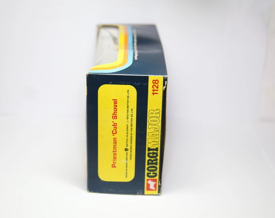 Corgi 1128 Priestman Cub Shovel In Original Box - Near Mint Vintage Original - Image 3 of 4