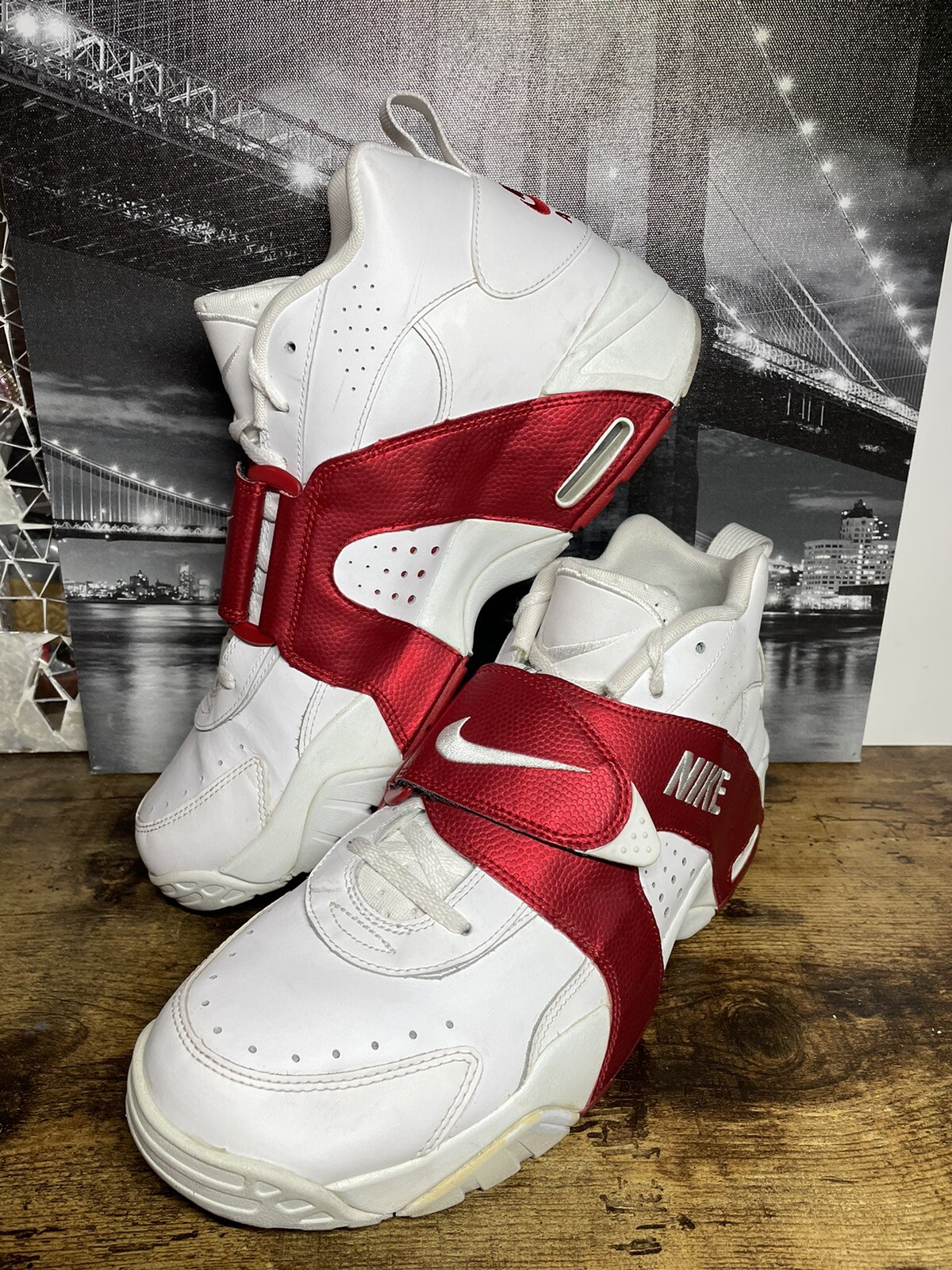 nike air veer black white