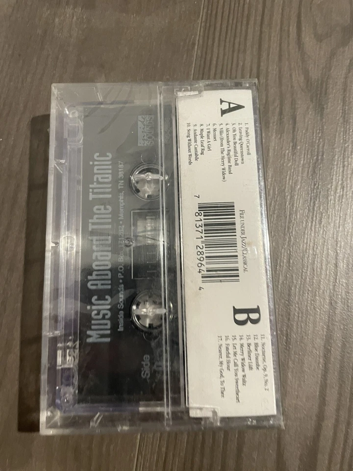 Vintage Cassette Tape Music Aboard The Titanic New Sealed - Image 4 of 4