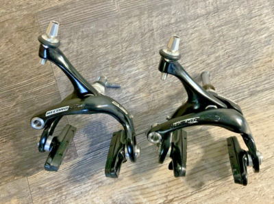 CAMPAGNOLO RECORD TITANIUM BRAKE CALIPERS 39-49 MM REACH RECESSED