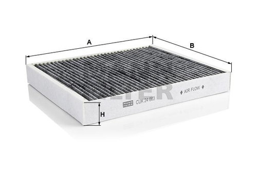 Interieurfilter MANN-FILTER CUK 26 009 aan een voordelige prijs