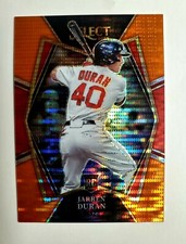 2022 Panini Select JARREN DURAN Premier Level RC Red Sox Orange Pulsar 1/16 #118
