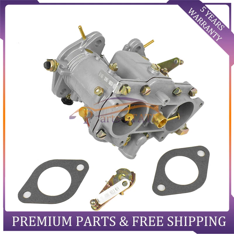 Carburetor Pair For Porsche 356 & 912 Solex 40P11 60-63 Super 90&356SC 63-65 - Image 4 of 4