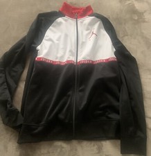 AIR JORDAN Boys JACKET Youth size XL 13-15yrs Black
