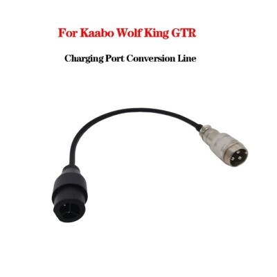 Charging Port Conversion Line for KAABO Wolf King GTR Electric Scooter 84V 5A  