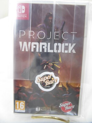 Project Warlock Switch スイッチ Project Warlock Super Rare Games #45 Nintendo Switch NEW Never