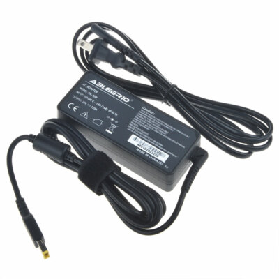65W AC Adapter Charger For Lenovo ThinkPad Edge E431, E531, And Other ThinkPad Models - 20V 3.25A Power Supply Cord With Cable, Unbranded Replacement