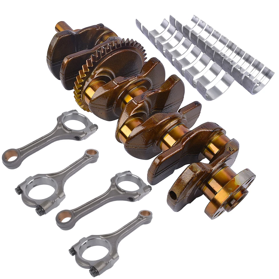 Virabrequim 2AZFE + haste Con + rolamento para Toyota Matrix Camry RAV4 Scion tC xB 2.4L - Imagem 3 de 4