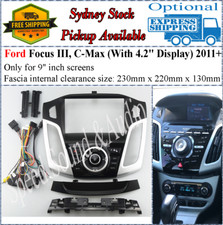 For 9 Nine Inch Screen Fascia Facia Fits Ford Focus C-max Kuga Escape Dash Kit For 9 Nine Inch Screen Fascia Facia Fits Ford Focus C-max Kuga Escape Dash Kit