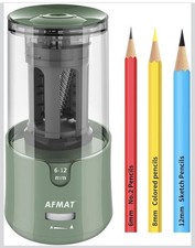 Electric Pencil Sharpener Auto Stop Super Sharp  Fast Electric Pencil Sharpener