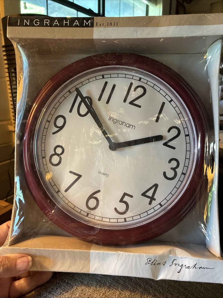 Ingraham Quartz Clock In Collectible Wall Clocks (1970-Now) for