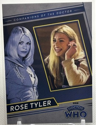 Rose Tyler, Companions CR3, 2023 Rittenhouse, Doctor Who 1-4
