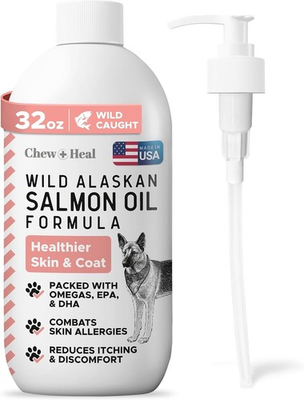 #ad Wild Alaskan Salmon Fish Oil for Dogs 32oz Formula Pump Cap Exp: 10 2026 $22.00
