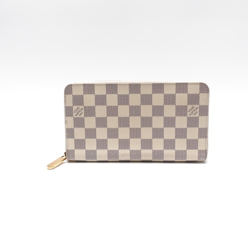 Louis Vuitton Zippy Damier Azur Canvas Wallet  T10434695