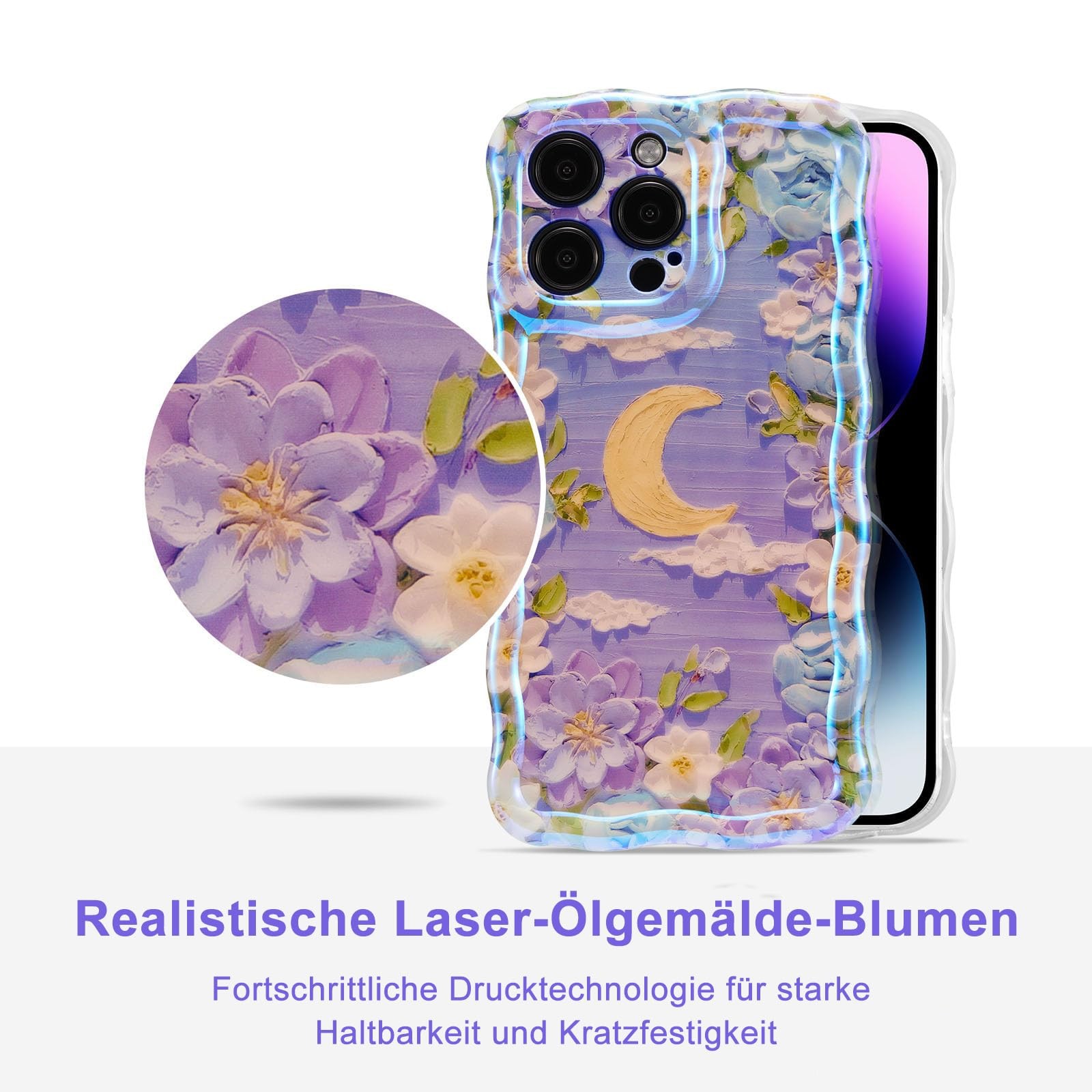 Coque iPhone 15 Pro cordon réglable pour éviter les chutes accidentelles