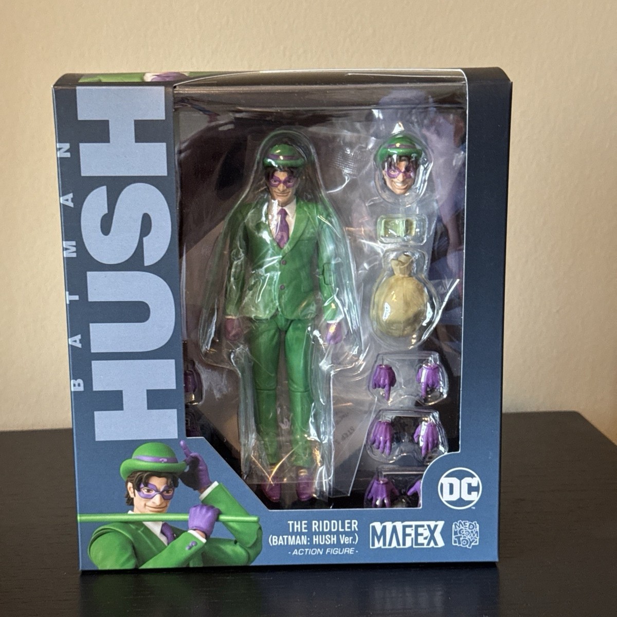 アメコミ MAFEX THE RIDDLER (BATMAN: HUSH Ver.)228 PSL Medicom MAFEX The Riddler No.228 Batman: Hush Ver. 16cm
