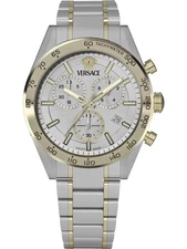 Versace VE0CA0224 Mens Watch V-Code Chrono 41mm 5ATM