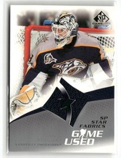 2003-04 SP Game Used Edition - SP Star Fabrics Tomas Vokoun #108 (MEM)