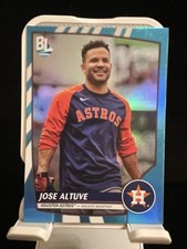 JOSE ALTUVE 2023 Topps Big League Rare Blue Foil Short Print SP #268
