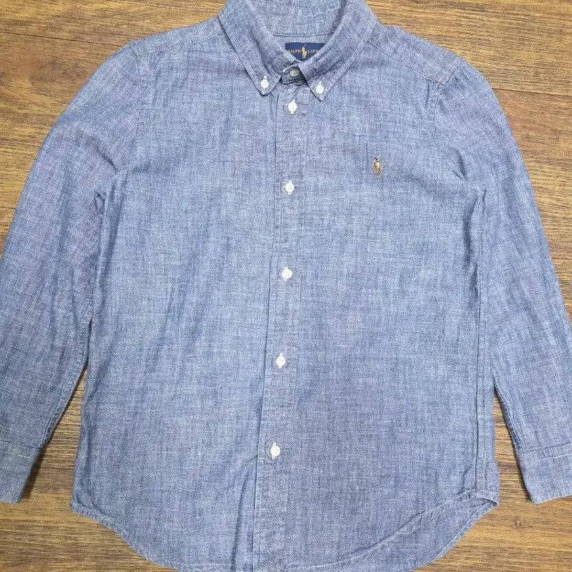 Polo Ralph Lauren Boys Blue Shirt Size 7 thumbnail 5