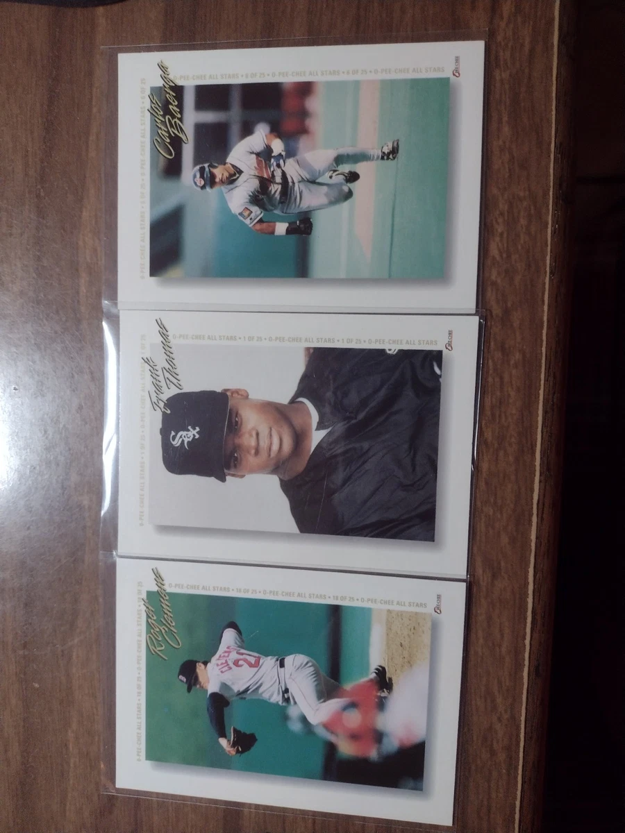 O-Pee-Chee Roger Clemens Baseball Sports Trading Cards for sale | eBay