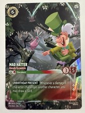 Lorcana  Mad Hatter - Unruly Eccentric 213/204 Archazia's Island  Enchanted