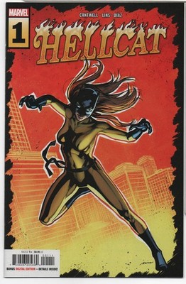 HELLCAT  #1   PERE PEREZ   MARTE GRACIA COVER   SHE S NOT THERE - 2023