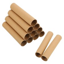 12 Pack Cardboard Tubes,Toilet Paper Rolls Corrugated Roll,7.87x1.58",Brown