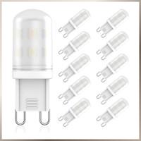 G9 Led Lampe 2W Kaltweiß 6000K 10 StüCk Ersatz FüR Halogenlampe 28W 25W 20W
