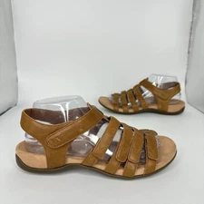 Vionic-Harissa Slingback Strap Sandal Women Size 8.5 US Brown Adj