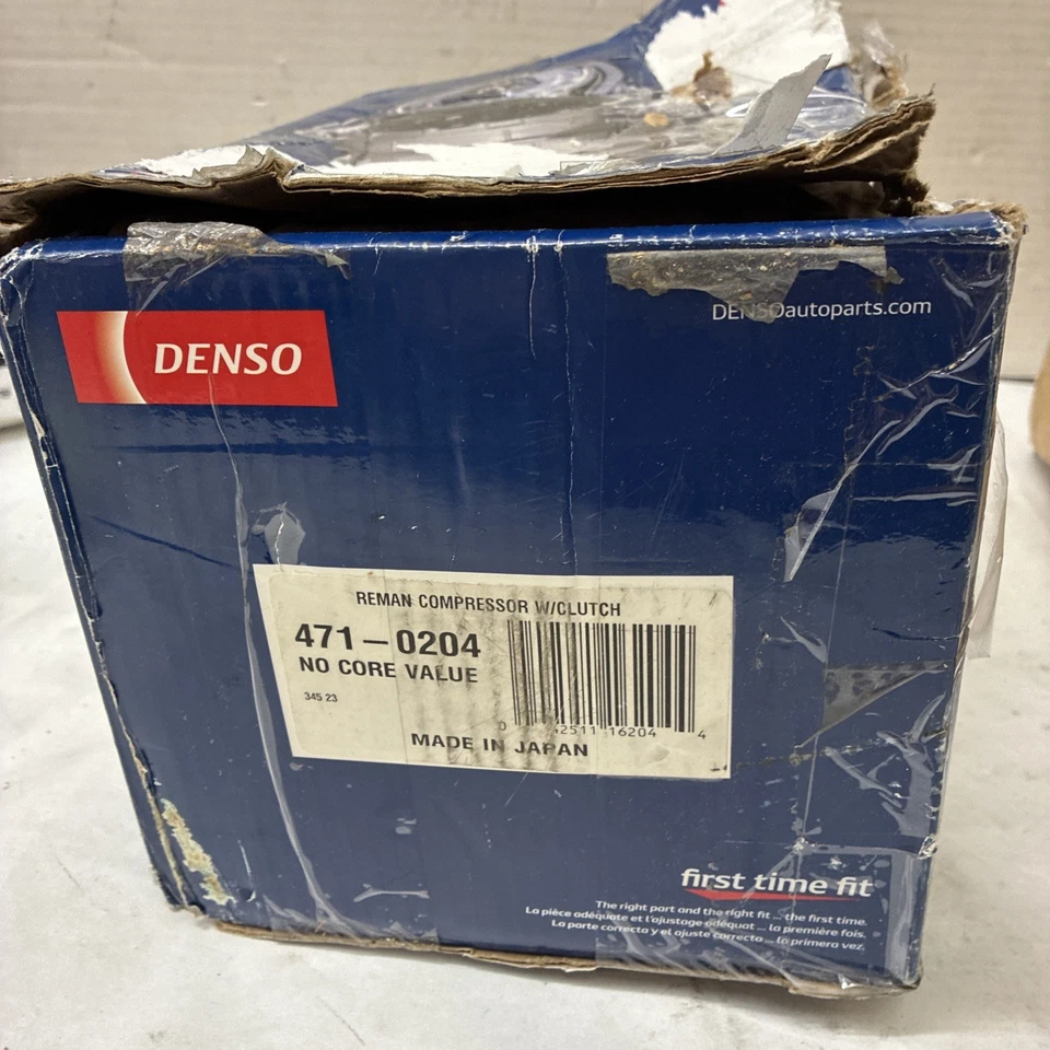 Reman Compressor & Clutch DENSO 471-0204 - Image 2 of 2